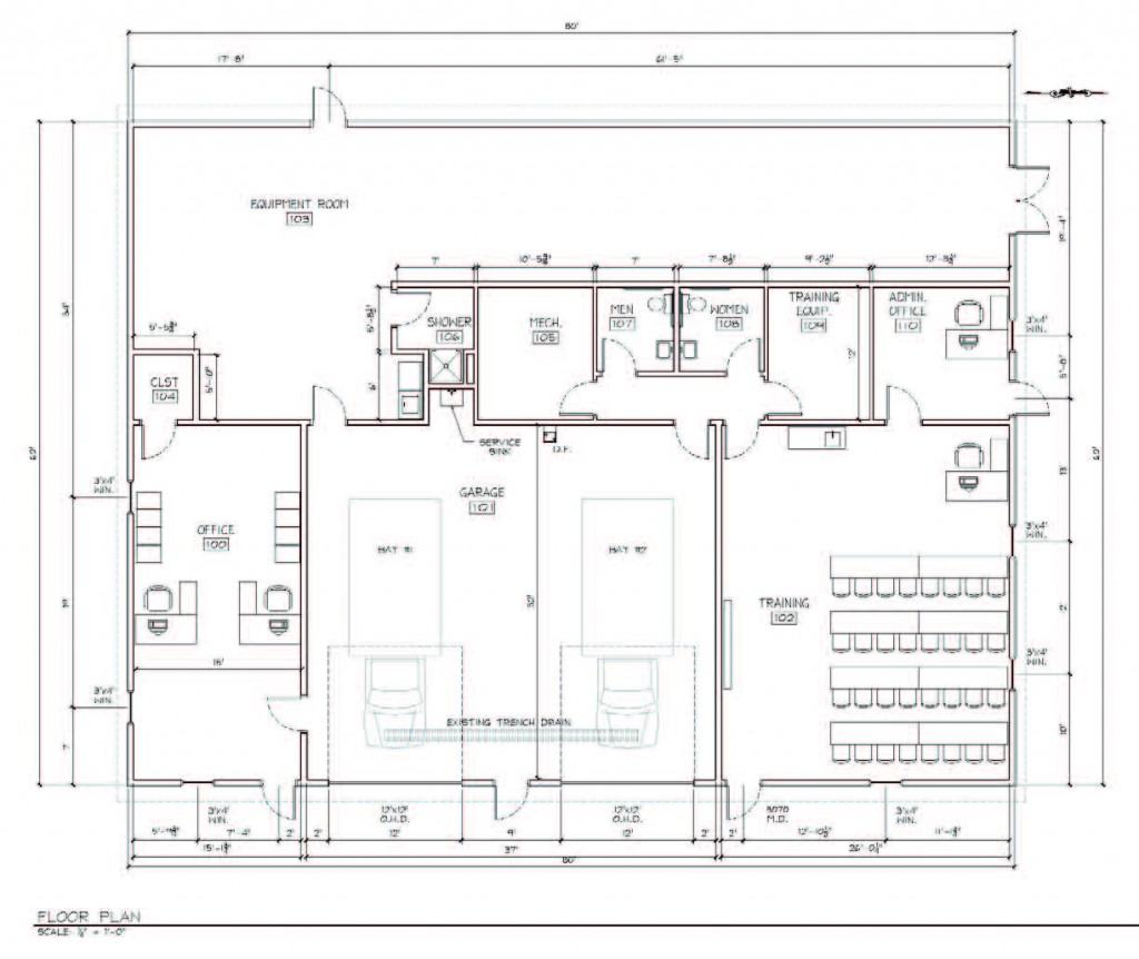 AMBULANCE GARAGE – CJ Wallace Engineering Bradford, PA